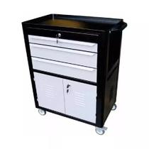 Carrinho para ferramentas com 3 gavetas fechado chaveado preto ref.f1196p fercar cs06 Carrinho para ferramentas com 3 gavetas fechado chaveado preto ref.f1196p fercar cs06