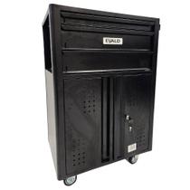 Carrinho para Ferramentas Fechado com 3 Gavetas EVC-14 EVALD