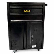 Carrinho para Ferramentas Fechado com 3 Gavetas EVC-14 EVALD Carrinho para Ferramentas Fechado com 3 Gavetas EVC-14 EVALD