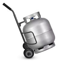 Carrinho para Transporte de Botijão de Gás P-13 Giardino