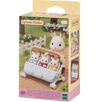 Carrinho para Trigêmeos Sylvanian Families Epoch Carrinho para Trigêmeos Sylvanian Families Epoch