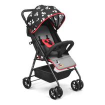 Carrinho Passeio Bebê Mickey Infantil Travel System Cinto Dobrável Menino Disney MultiKids Baby