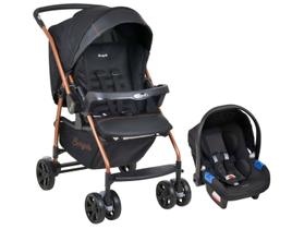 Carrinho Passeio e Bebê Conforto Burigotto Rio K Preto Cobre