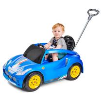 Carrinho Passeio e Pedal Racer Turbo Azul - Calesita