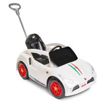 Carrinho Passeio e Pedal Racer Turbo Branco - Calesita