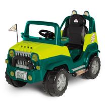 Carrinho Passeio Infantil Pedal Diipi Jeep Verde Calesita