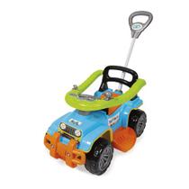 Carrinho passeio jip jip maral guidão direcional militar multicolor rosa Quadriciclo Infantil Haste