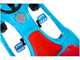 Carrinho Passeio Pedal Calesita 1300 Fouks Fusca 2 em 1 Azul