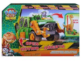 Carrinho Patrulha Canina Veículo com Megasaurus - Inflável Sunny Brinquedos com Rocky e Dinossauro Carrinho Patrulha Canina Veículo com Megasaurus - Inflável Sunny Brinquedos com Rocky e Dinossauro