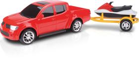 Carrinho Pick Up com Jet Ski Roma