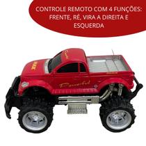 Carrinho Pick Up Controle Remoto 1:24 Importway Vermelho