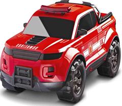 Carrinho Pick-up Force Bombeiro C/ Giroflex 40cm - Roma Carrinho Pick-up Force Bombeiro C/ Giroflex 40cm - Roma