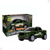 Carrinho Pick Up Force Warfare Verde 0032 - Samba Toys