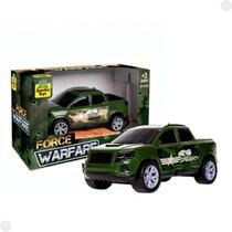 Carrinho Pick Up Force Warfare Verde 0032 - Samba Toys