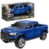 Carrinho Pick-Up Infantil Grande 42cm Ajuste de Altura Nas Rodas Com Retrovisor Articulado- Roma
