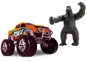Carrinho Pick-Up Rage Truck Big Foot c/ Gorila Samba Toys Ref.: 0035