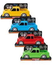 Carrinho Pick Up RAM Tunada Carro Infantil Educativo Com Calotas e Adesivo