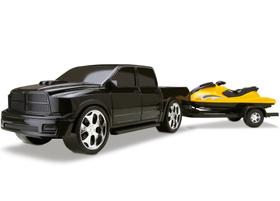 Carrinho Pick Up Scorpion Dodge Ram Com Jet Ski - Silmar Brinquedos