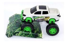 Carrinho Pick Up Striker Monster Truck Verde - Samba Toys