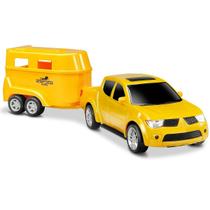 Carrinho Pickup Rx Haras Roma Amarelo - 1173