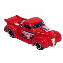 Carrinho Pickup Vermelha Miniatura Escala 1:64 Metal Castela