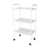 Carrinho Pintado Branco 3 Tampos Marcos Móveis