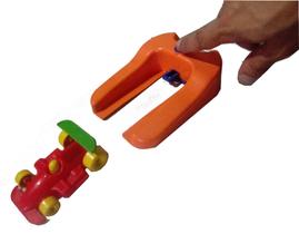 Carrinho Plástico Brinquedo Corrida Disparador F1 Formula 1 - Samba Toys