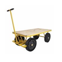 Carrinho Plataforma 300Kg - Chapa De Madeira Mp-300 Unic Uni Carrinho Plataforma 300Kg - Chapa De Madeira Mp-300 Unic Uni