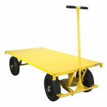 Carrinho Plataforma com Chapa de Aço 600 kg Lynus MP-600A Carrinho Plataforma com Chapa de Aço 600 kg Lynus MP-600A