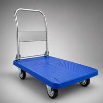 Carrinho Plataforma Dobrável 150kg Com 4 Rodas Para Transporte de Cargas Carrinho Plataforma Dobrável 150kg Com 4 Rodas Para Transporte de Cargas
