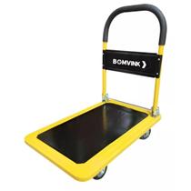Carrinho Plataforma Dobrável Aço 150kg Bomvink
