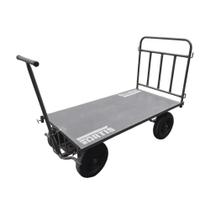 Carrinho Plataforma Metálico com 1 aba Cap. 1000kg 1,45X 0,75M Carrinho Plataforma Metálico com 1 aba Cap. 1000kg 1,45X 0,75M