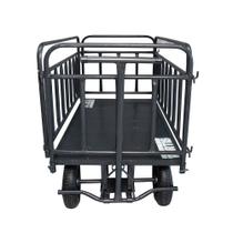 Carrinho Plataforma metalico com 4 abas capacidade 1000kg Carrinho Plataforma metalico com 4 abas capacidade 1000kg