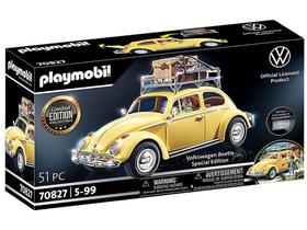 Carrinho Playmobil Volkswagen Limited Edition - Fusca Sunny Brinquedos com Acessórios