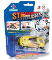 Carrinho Polibrinq Strikers Fricção em Metal Cores Sortidas Carrinho Polibrinq Strikers Fricção em Metal Cores Sortidas