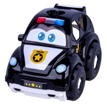 Carrinho Polícia Ambulância Bombeiro Encaixar Brinquedo Bebê - Super Toys