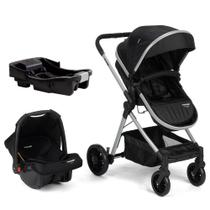 Carrinho Prestige bebê conforto e base Voyage Cor: Preto Carrinho Prestige bebê conforto e base Voyage Cor: Preto