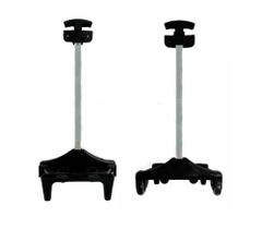 Carrinho Preto 1 Haste 42 A 45cm Alumínio Rodinha Mochila pietrix s