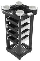 Carrinho Preto com Branco para Tintura Luxo - Santa Clara