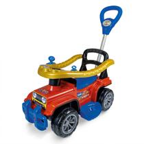 Carrinho Quadriciclo de Passeio Infantil Seguro Divertido com Haste Diversos Modelos