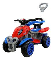 Carrinho Quadriciclo Infantil Com Empurrador Spider Maral