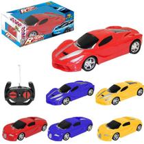 Carrinho Racer Z-Speed Controle Remoto Luzes Presente Menino Brinquedo Criança ZB060