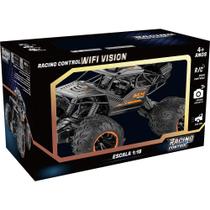 Carrinho Racing Control Wi-Fi Vision com Câmera e Conexão Wi-Fi 1:18 Multikids - BR1648