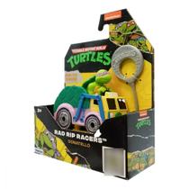 Carrinho Rad Rip Racer Donatello Tartarugas Ninja a Corda - Candide 7406