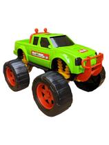 Carrinho Rattam 4x4 caminhonete verde pickup Usual Brinquedos infantil