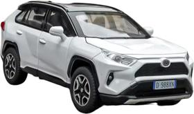Carrinho rav-4 fricção, liga motor, acende faróis, abre as portas
