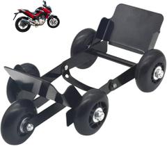 Carrinho Reboque Estepe Pneu Moto Rodinha Rolo Movimentador