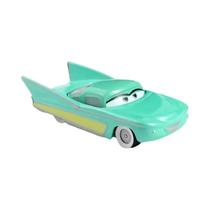 Carrinho Relâmpago McQueen Banhado a Prata 1:55 - Disney Pixar Cars
