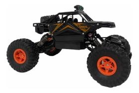 Carrinho Remoto Carro Rock 4x4 Solta Fumaça Luz Led