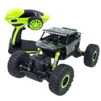 Carrinho Remoto Controle 4ch 4x4 Truck Off Road - Preto com Verde